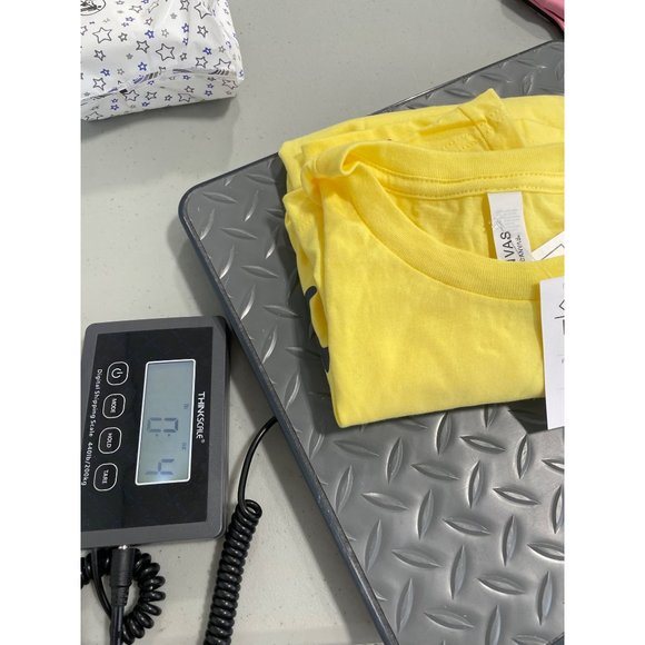 Bella Canvas 1889 Crewneck Short Sleeve T-Shirt Womens S Yellow Cotton Blend NEW - Picture 7 of 7